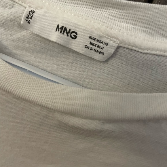 Mango Cropped Shirt XS - Picture 8 of 11